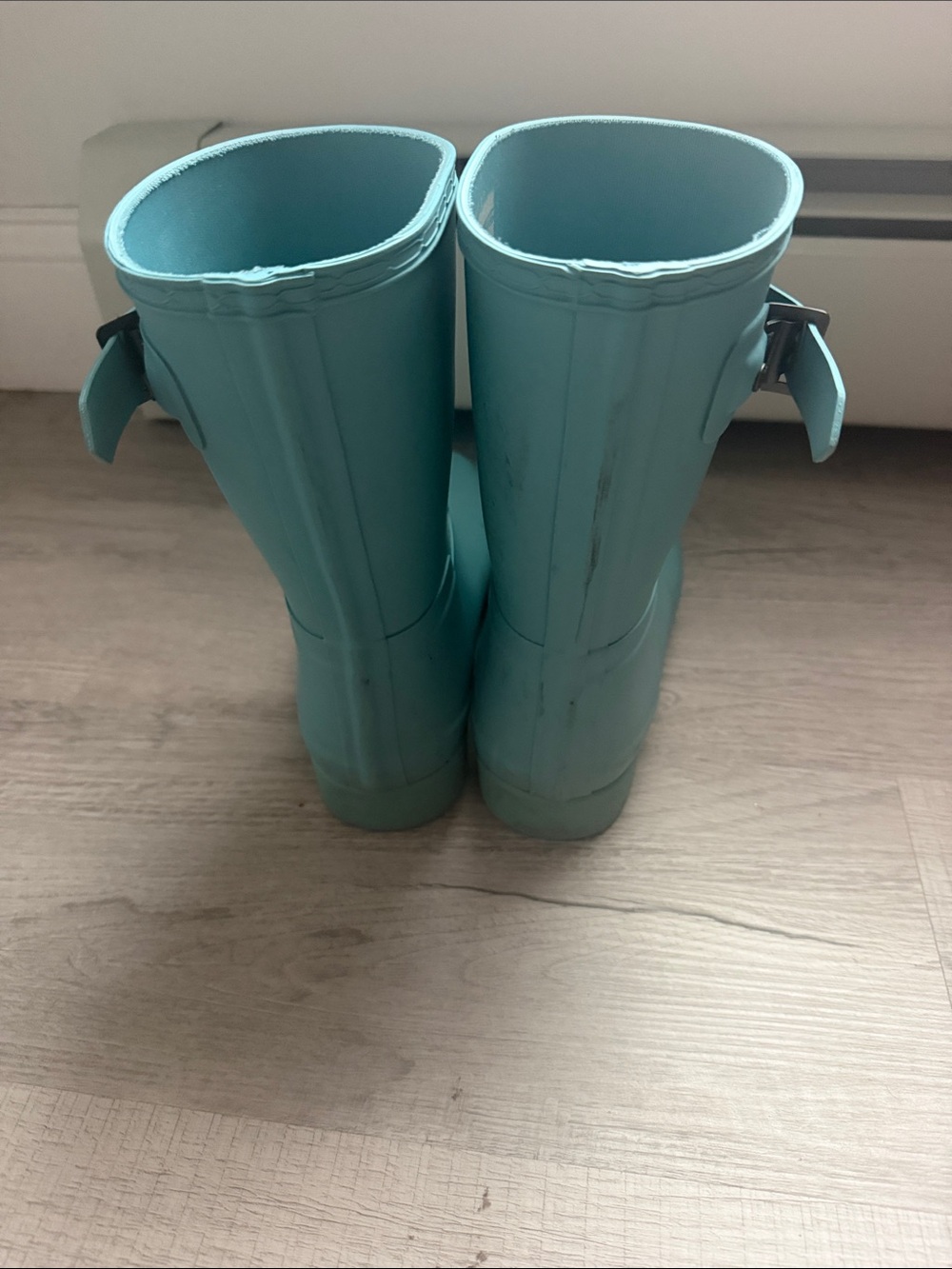 Hunter Aqua Mid-Calf Rain Boots - Picture 4 of 5